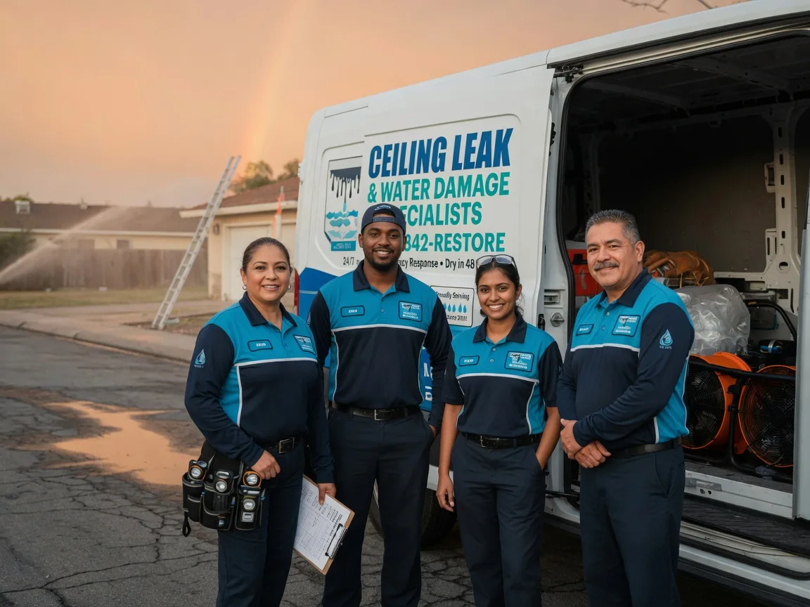 Ceiling Leak Cleanup company in Spruce, MI